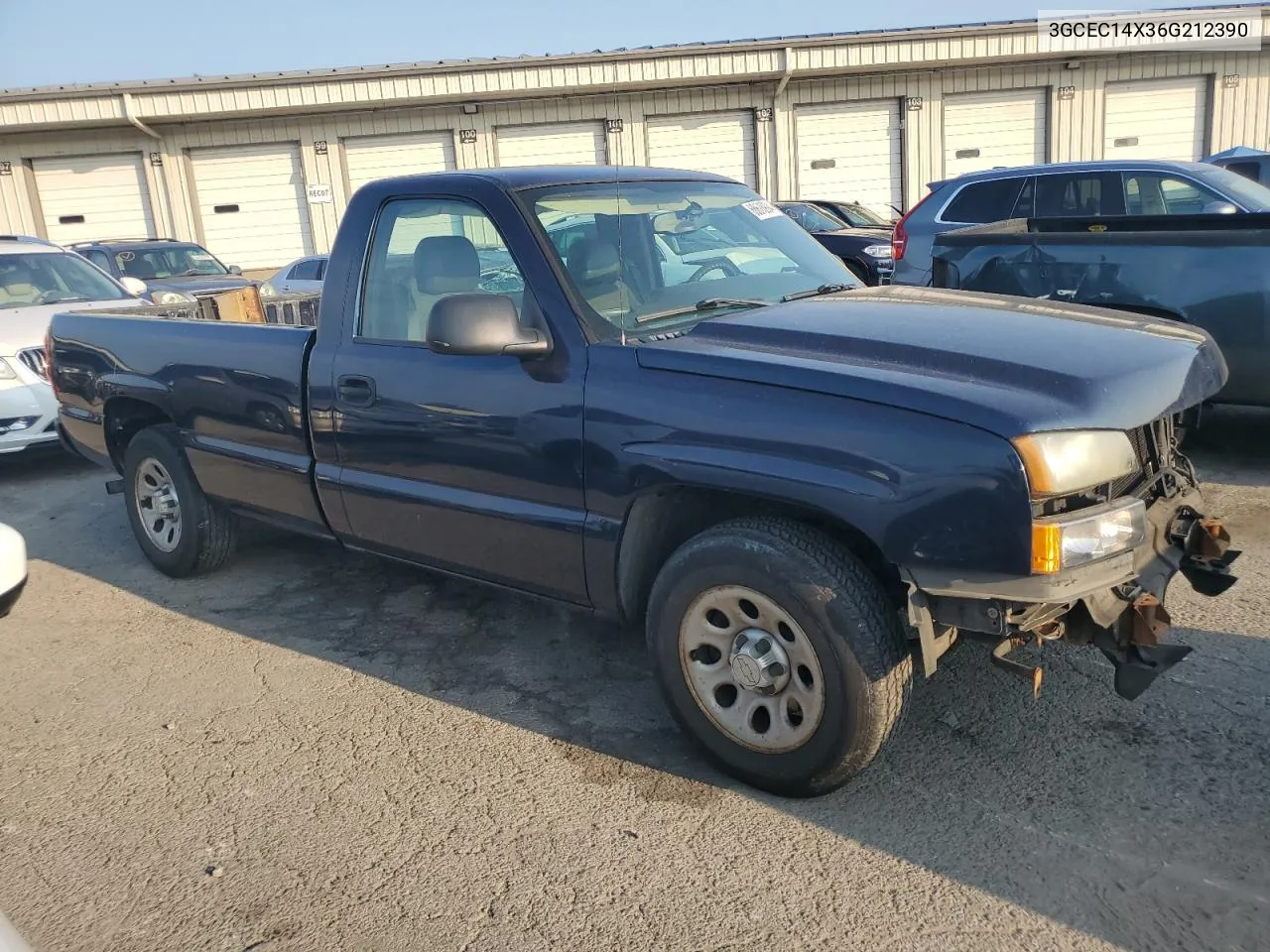 2006 Chevrolet Silverado C1500 VIN: 3GCEC14X36G212390 Lot: 68678994