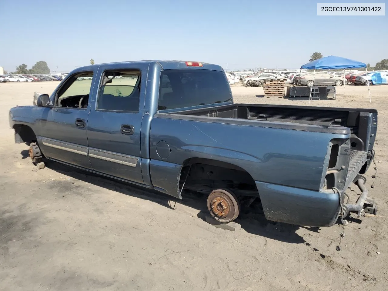 2006 Chevrolet Silverado C1500 VIN: 2GCEC13V761301422 Lot: 68764264