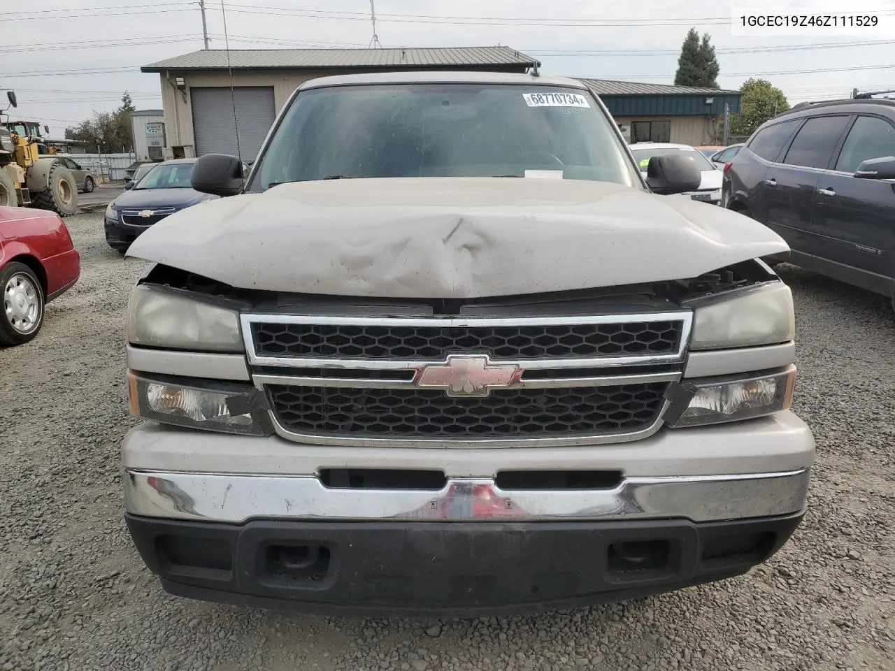 2006 Chevrolet Silverado C1500 VIN: 1GCEC19Z46Z111529 Lot: 68770734