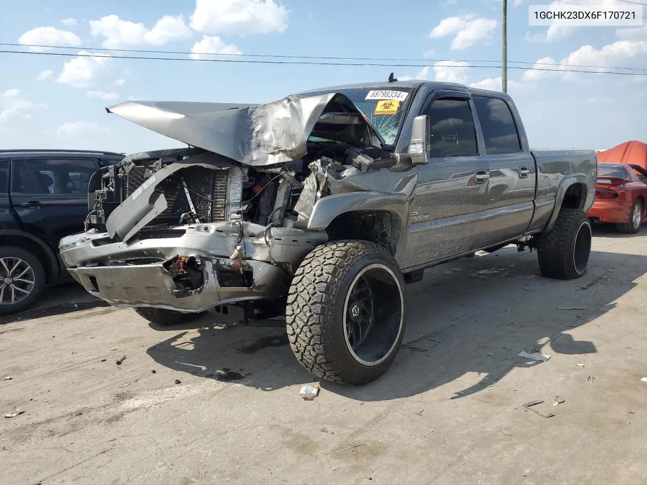 2006 Chevrolet Silverado K2500 Heavy Duty VIN: 1GCHK23DX6F170721 Lot: 68798334