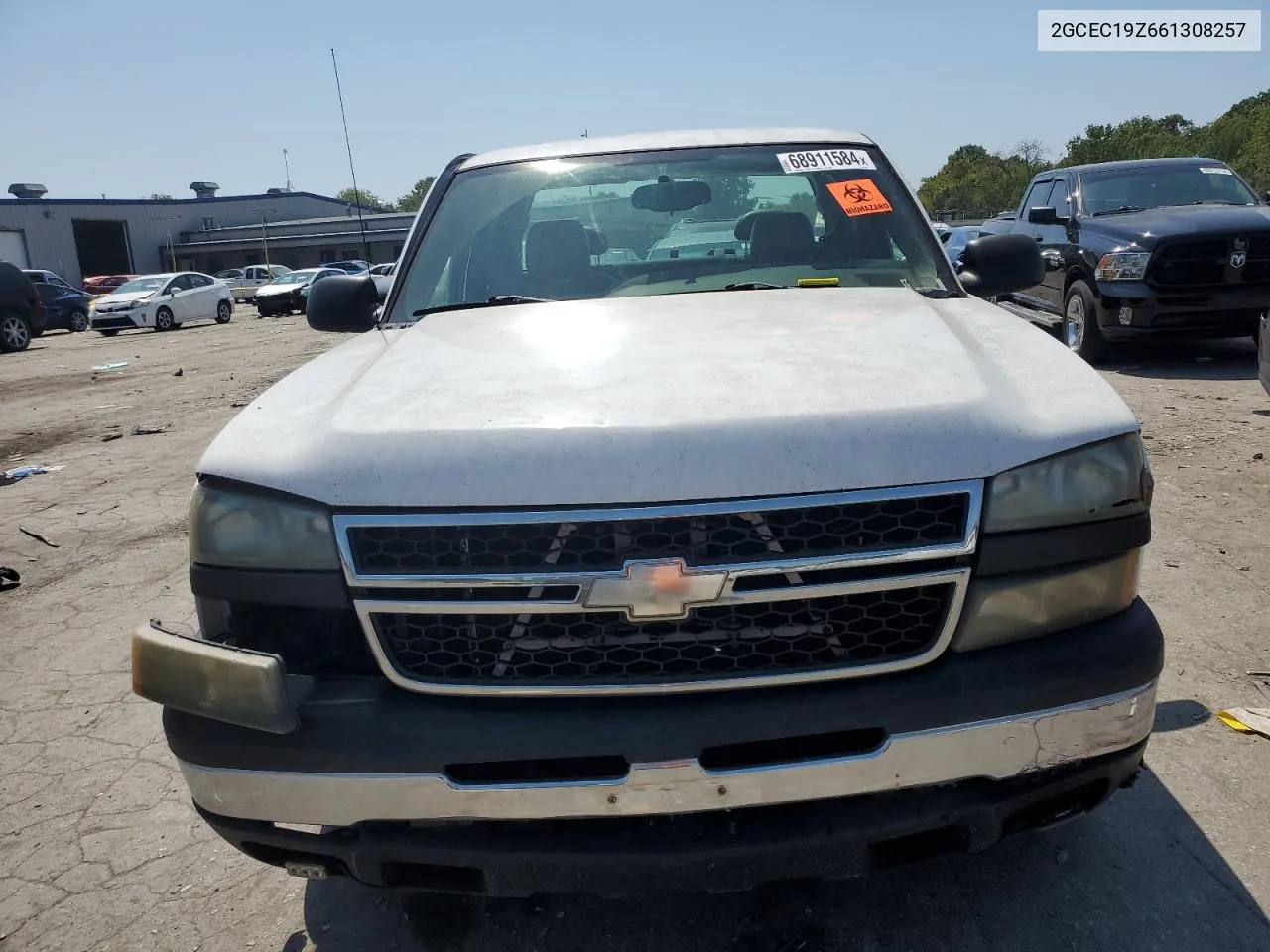 2006 Chevrolet Silverado C1500 VIN: 2GCEC19Z661308257 Lot: 68911584