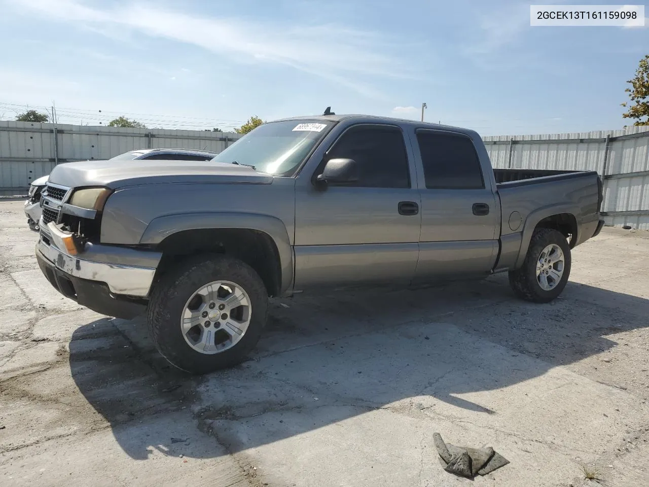 2006 Chevrolet Silverado K1500 VIN: 2GCEK13T161159098 Lot: 68967944