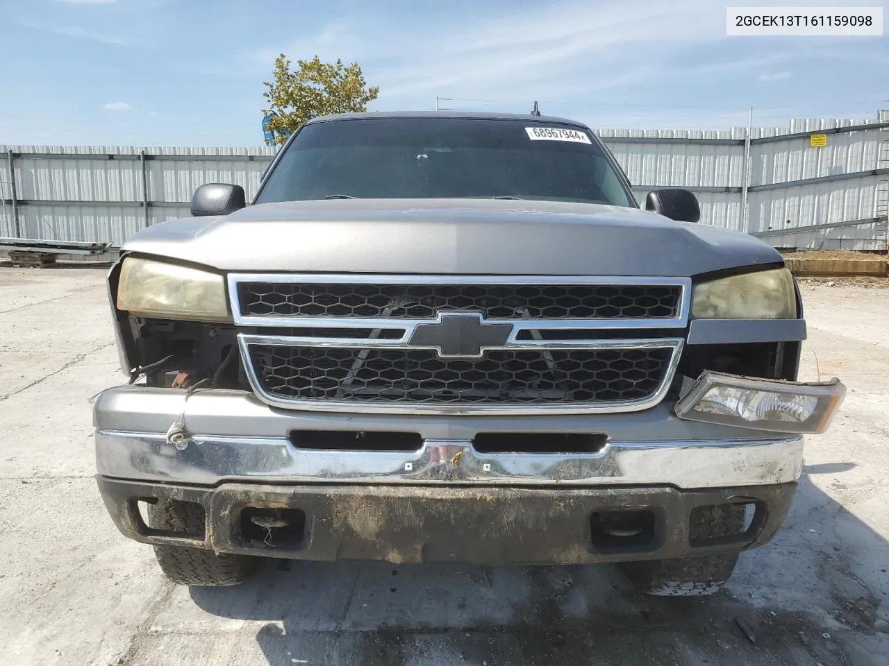 2GCEK13T161159098 2006 Chevrolet Silverado K1500