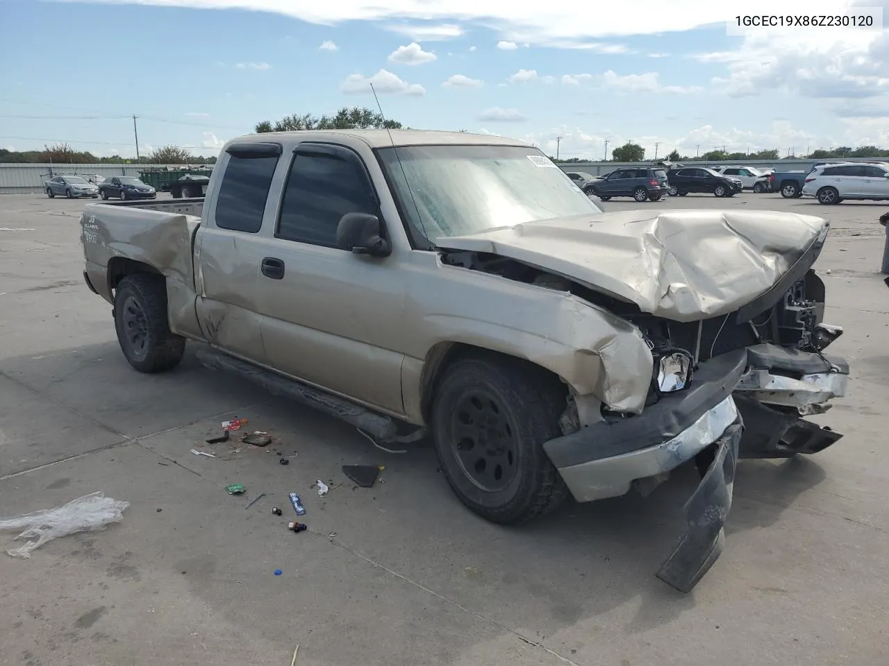 2006 Chevrolet Silverado C1500 VIN: 1GCEC19X86Z230120 Lot: 69094314