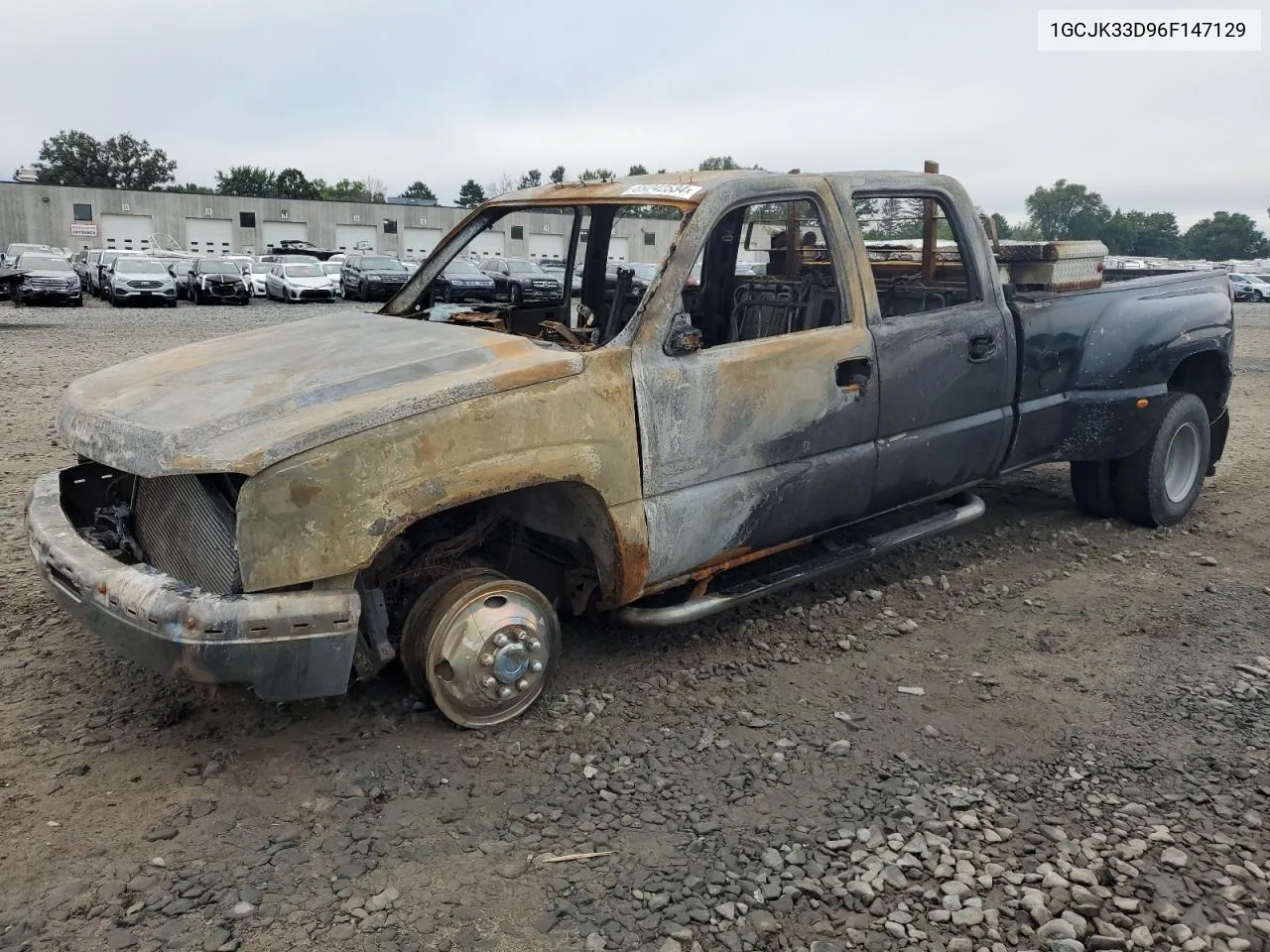 2006 Chevrolet Silverado K3500 VIN: 1GCJK33D96F147129 Lot: 69242534