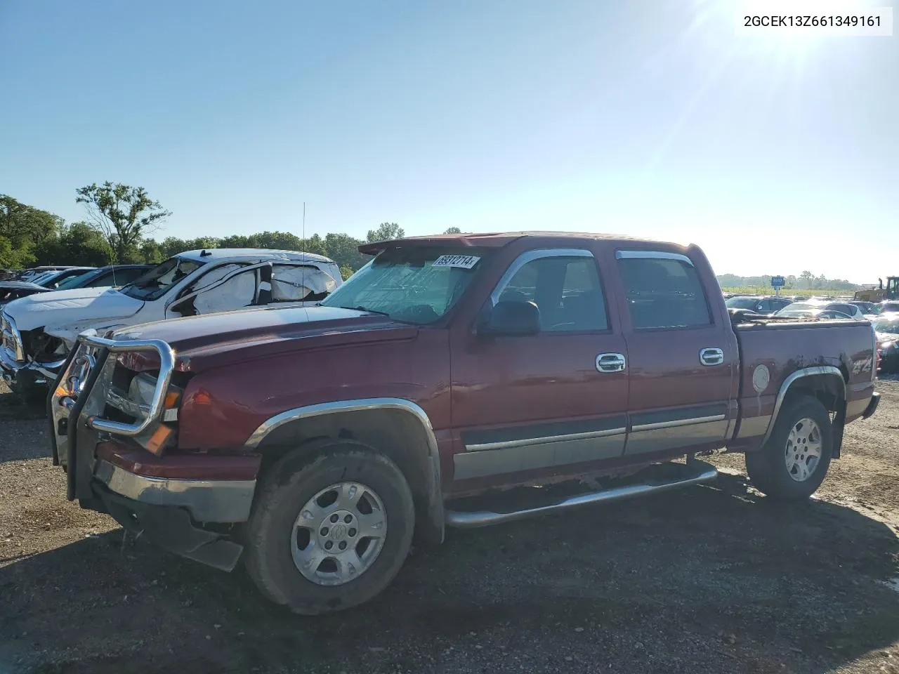 2006 Chevrolet Silverado K1500 VIN: 2GCEK13Z661349161 Lot: 69312714