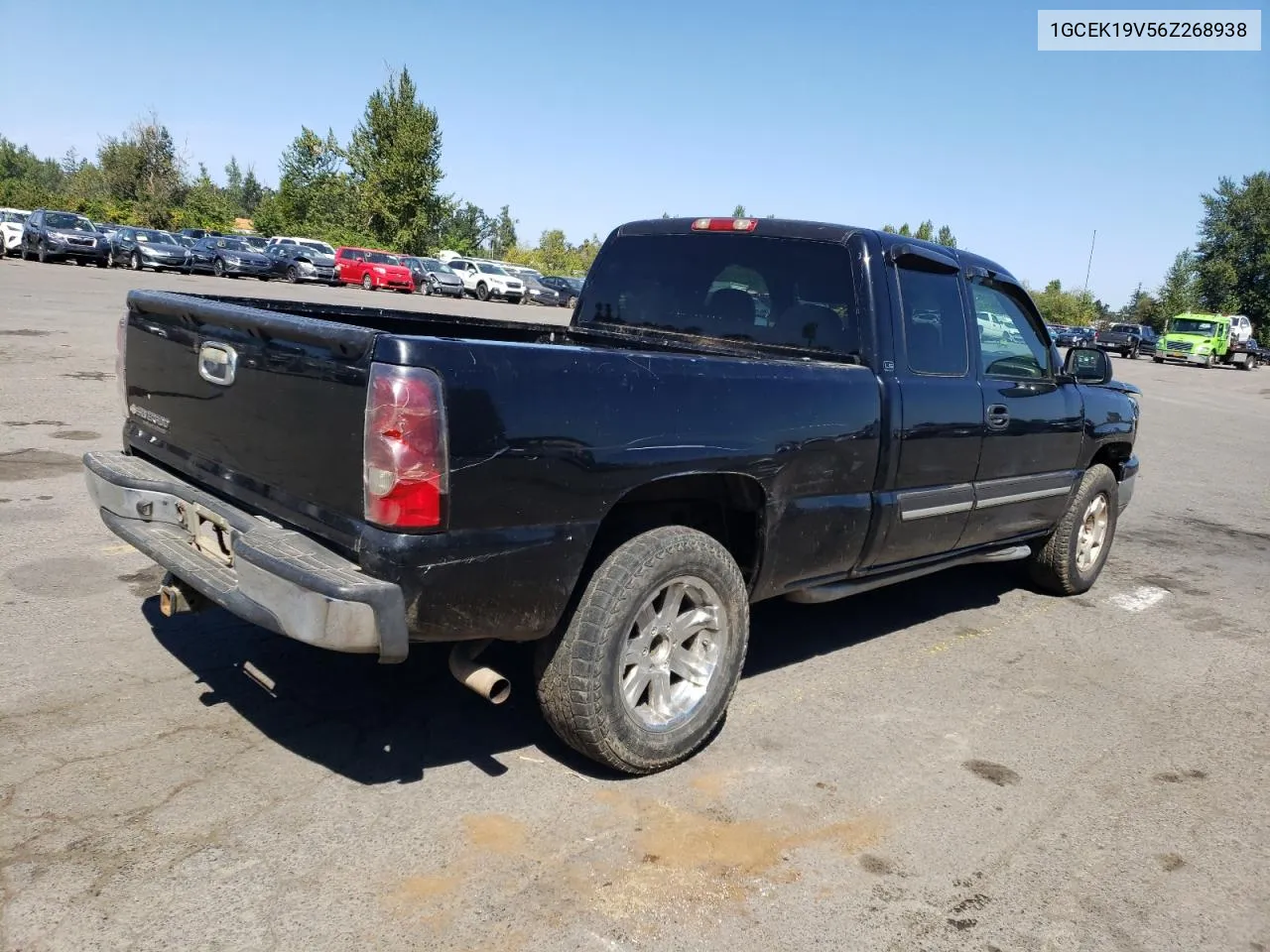 2006 Chevrolet Silverado K1500 VIN: 1GCEK19V56Z268938 Lot: 69444784