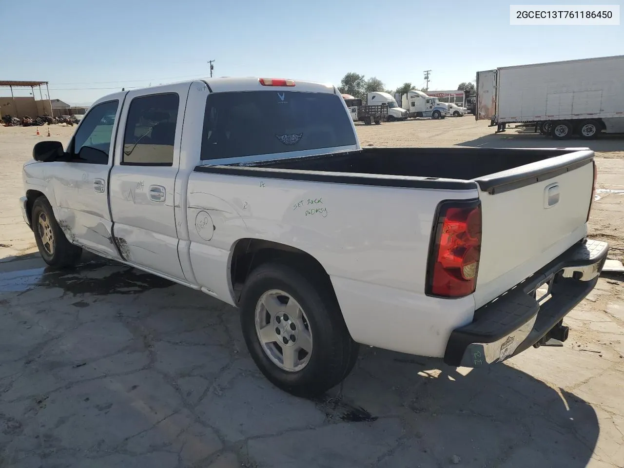 2006 Chevrolet Silverado C1500 VIN: 2GCEC13T761186450 Lot: 69518144