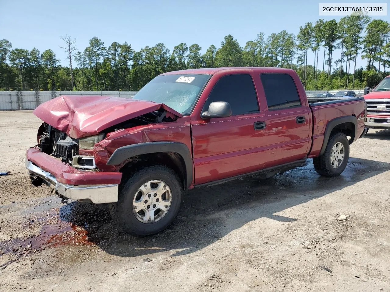 2006 Chevrolet Silverado K1500 VIN: 2GCEK13T661143785 Lot: 69718394