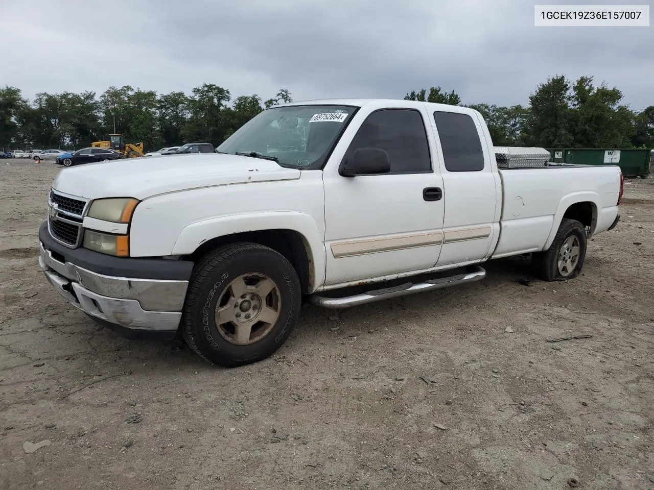 2006 Chevrolet Silverado K1500 VIN: 1GCEK19Z36E157007 Lot: 69752664