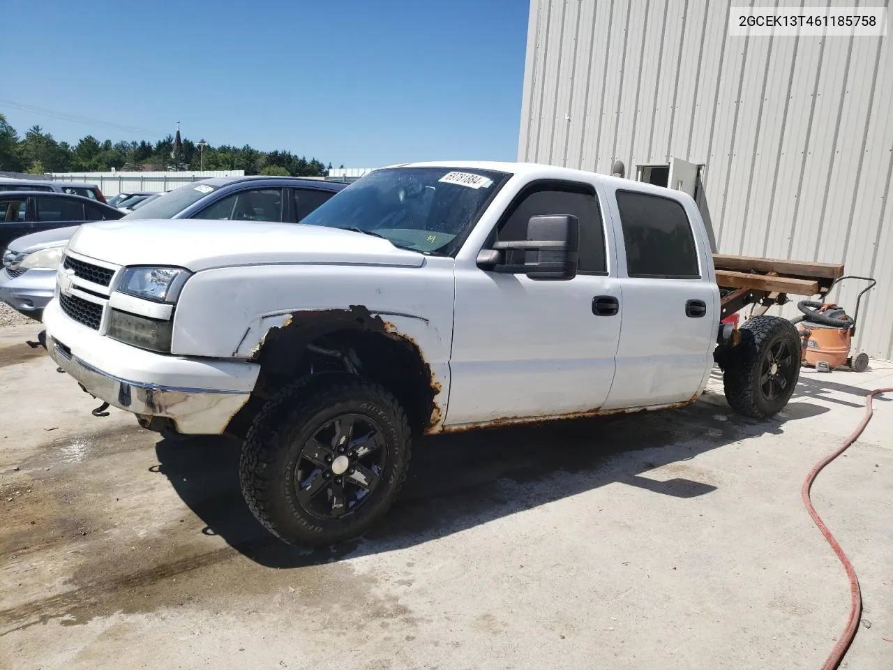 2006 Chevrolet Silverado K1500 VIN: 2GCEK13T461185758 Lot: 69781884