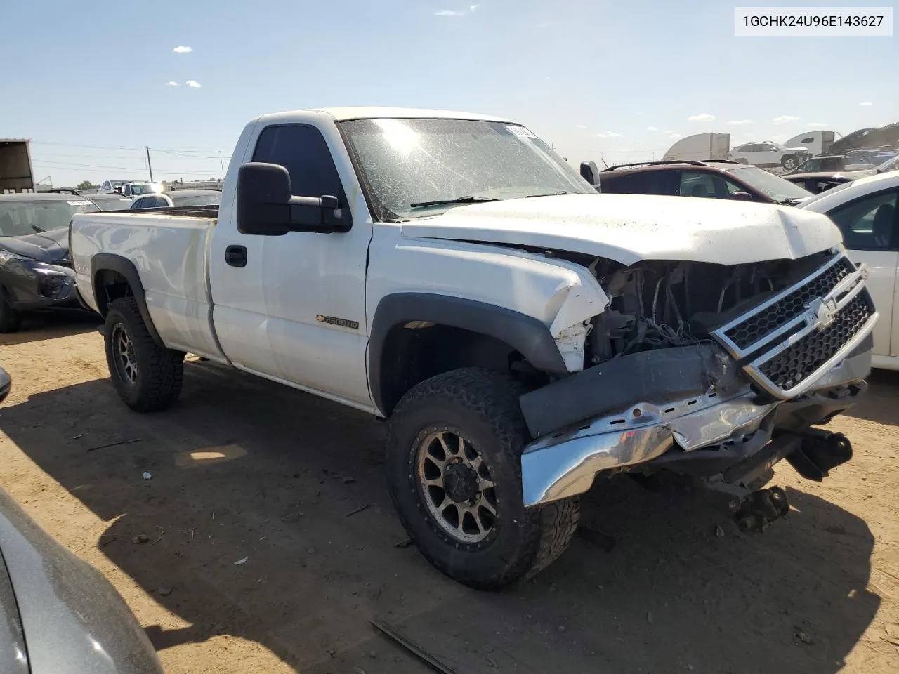 2006 Chevrolet Silverado K2500 Heavy Duty VIN: 1GCHK24U96E143627 Lot: 69793704