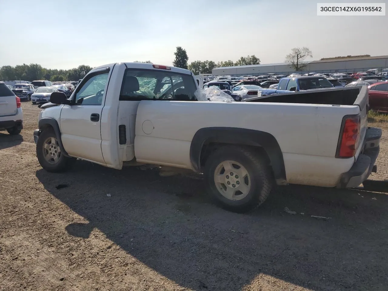 2006 Chevrolet Silverado C1500 VIN: 3GCEC14ZX6G195542 Lot: 69804114