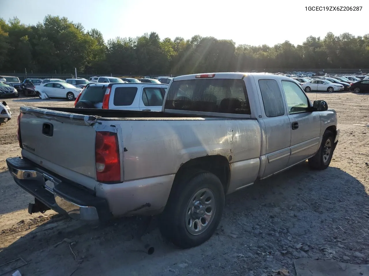 2006 Chevrolet Silverado C1500 VIN: 1GCEC19ZX6Z206287 Lot: 69851754