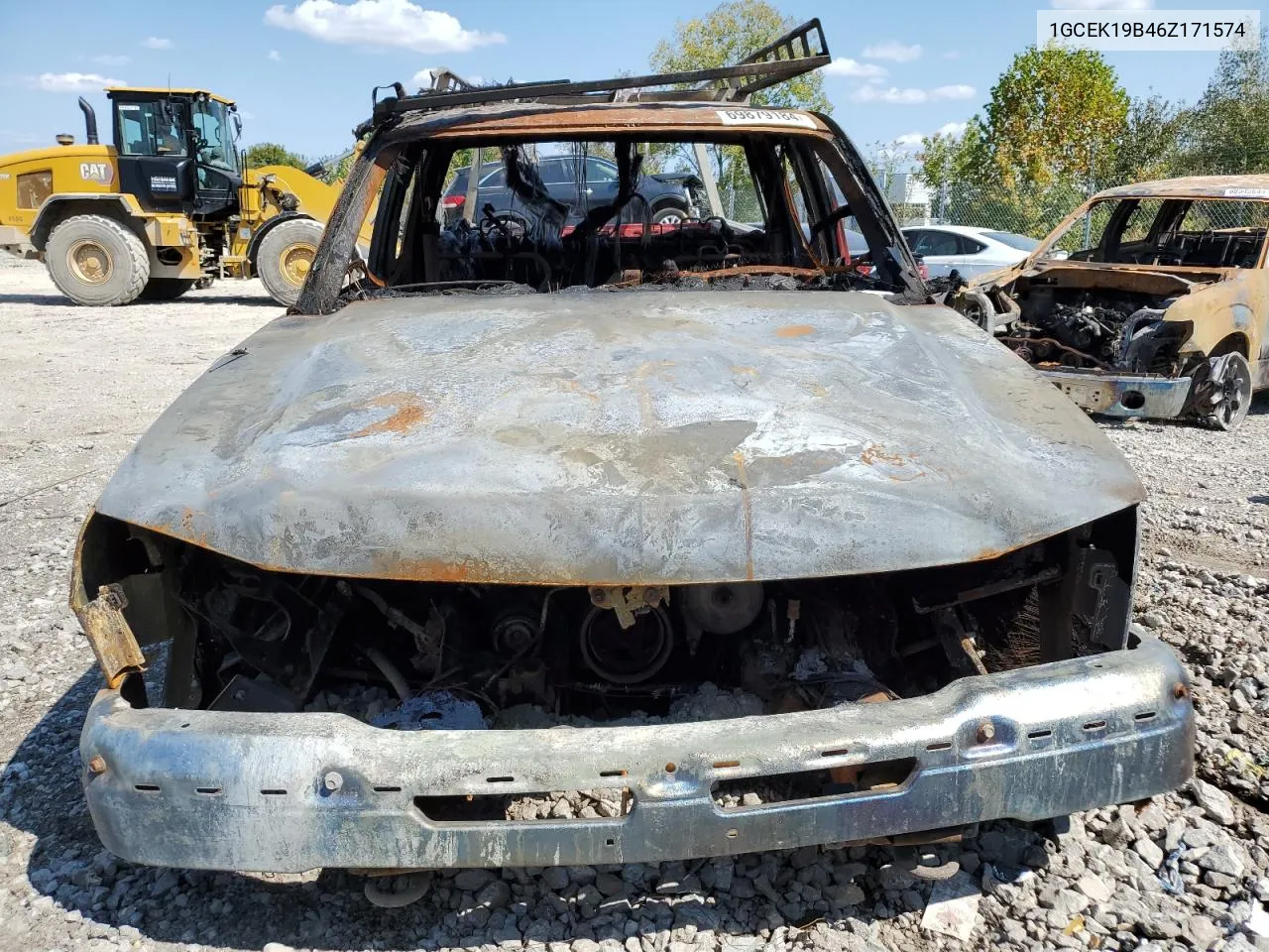 2006 Chevrolet Silverado K1500 VIN: 1GCEK19B46Z171574 Lot: 69879184