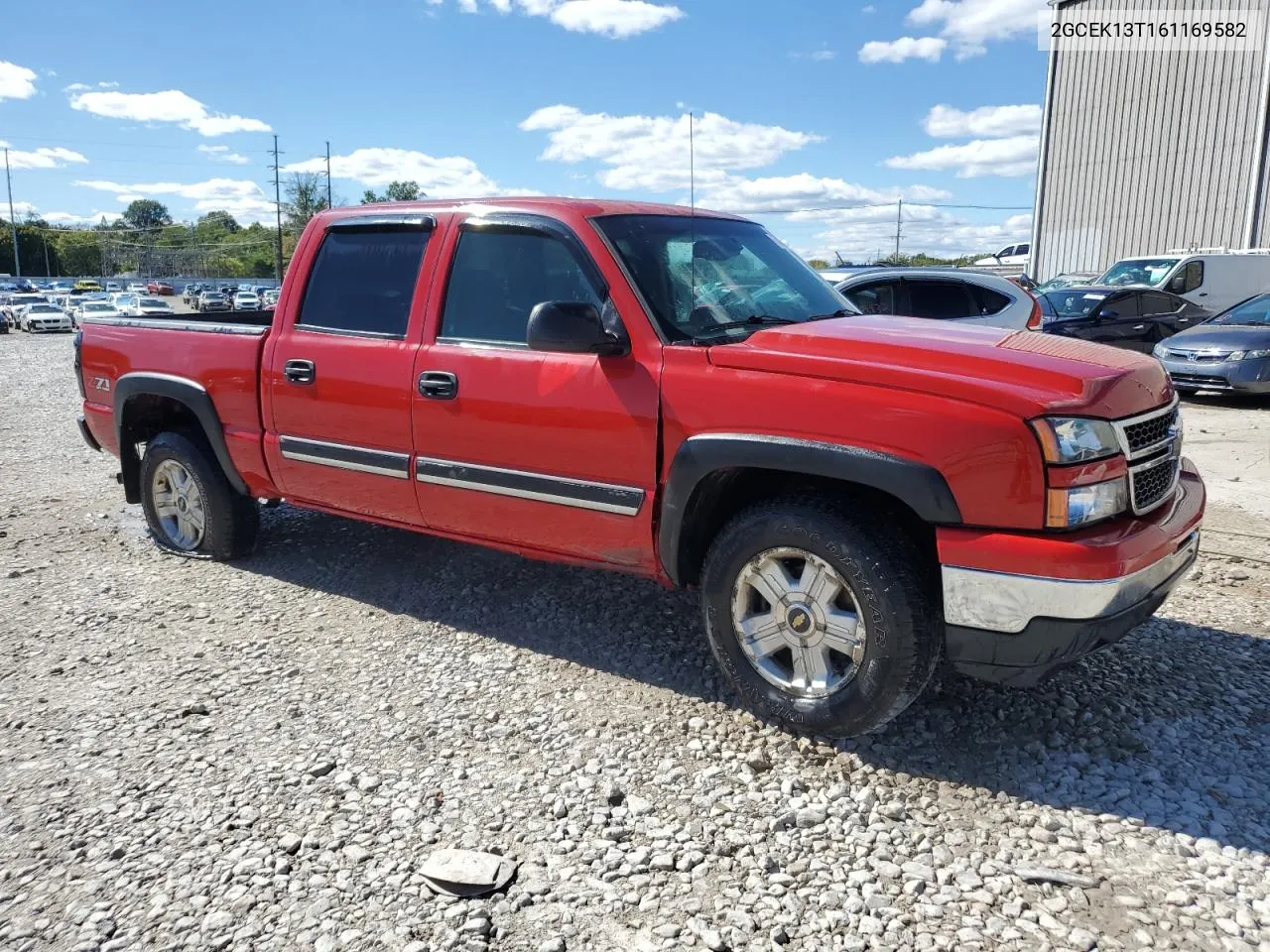 2006 Chevrolet Silverado K1500 VIN: 2GCEK13T161169582 Lot: 70064424