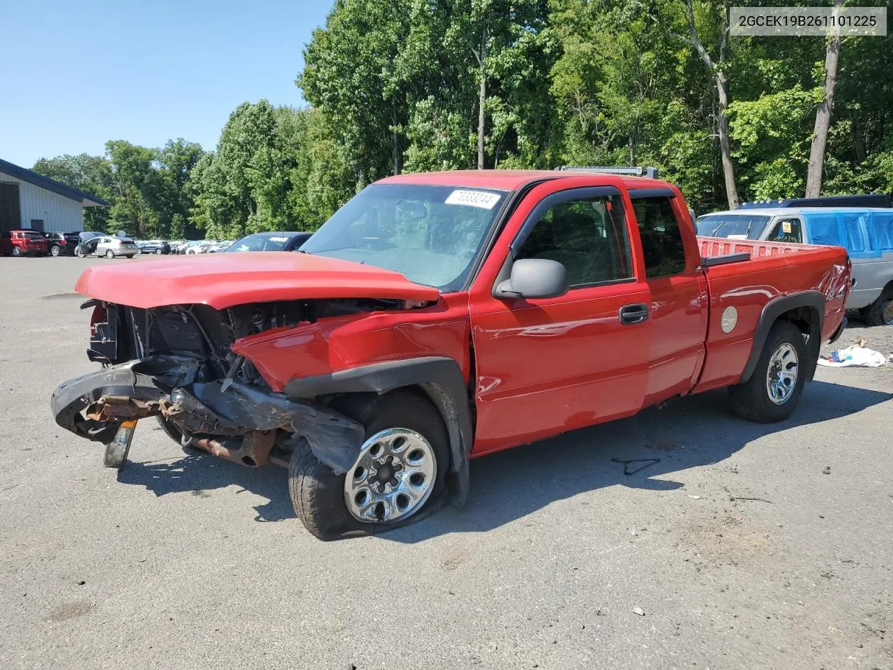 2006 Chevrolet Silverado K1500 VIN: 2GCEK19B261101225 Lot: 70333244