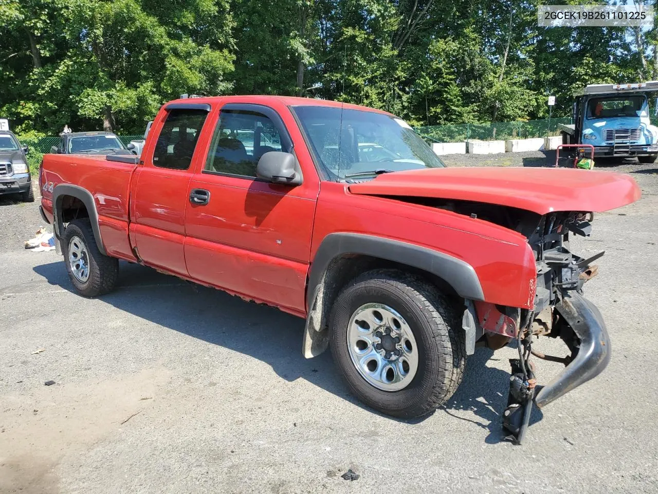 2006 Chevrolet Silverado K1500 VIN: 2GCEK19B261101225 Lot: 70333244