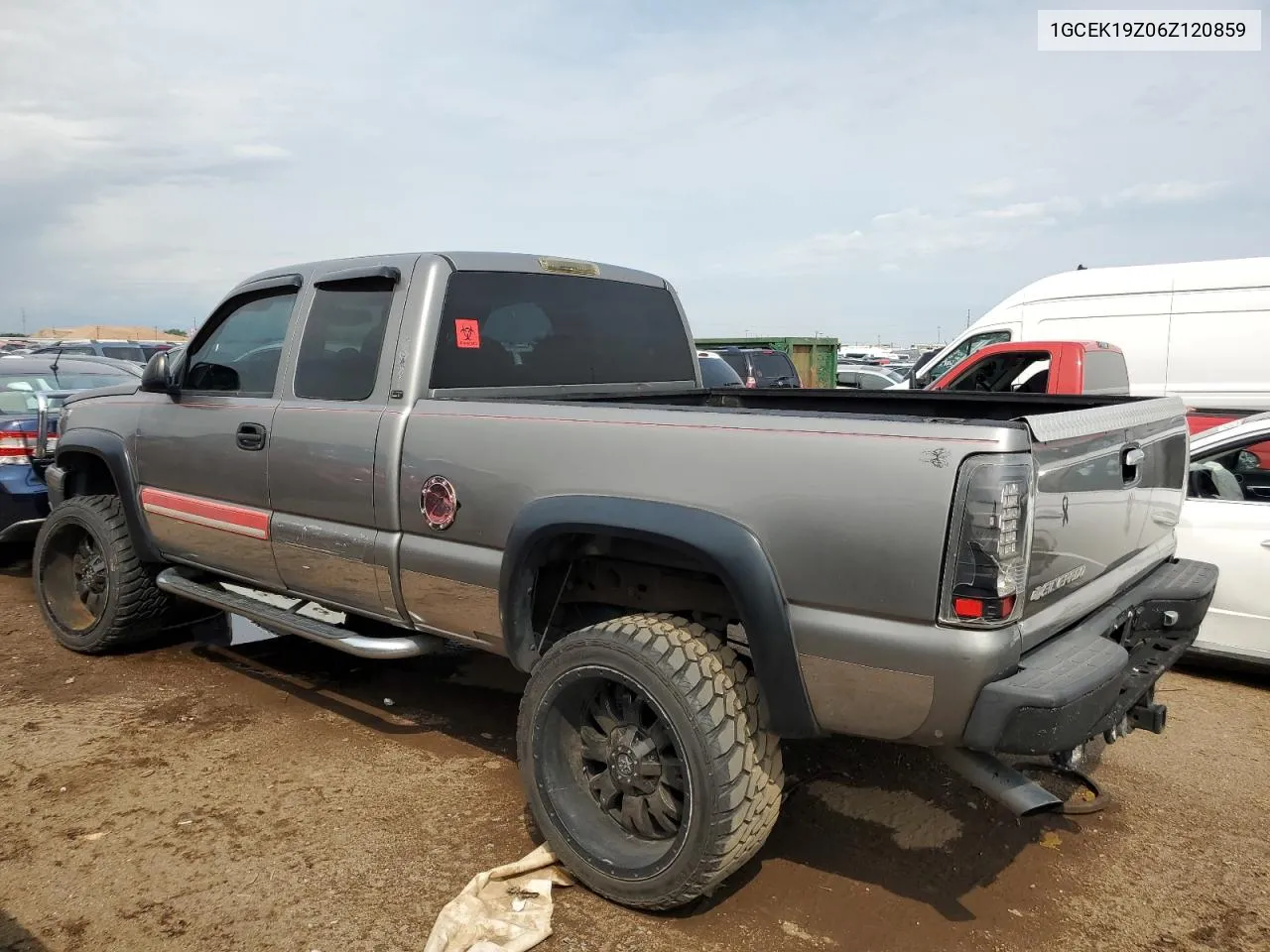 2006 Chevrolet Silverado K1500 VIN: 1GCEK19Z06Z120859 Lot: 70409704