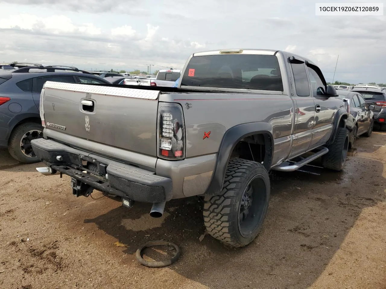 2006 Chevrolet Silverado K1500 VIN: 1GCEK19Z06Z120859 Lot: 70409704