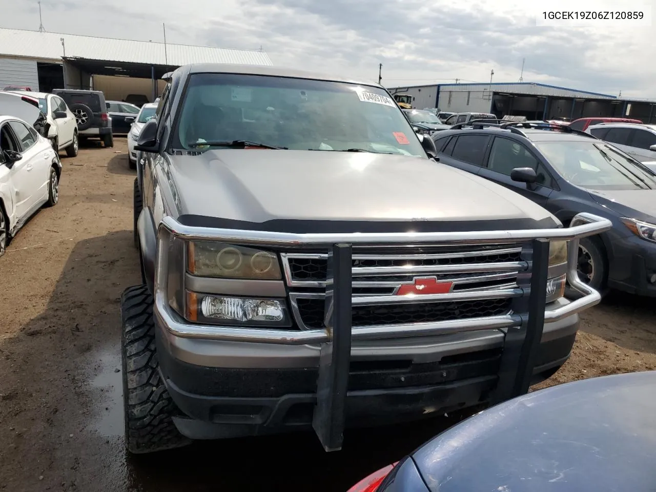 2006 Chevrolet Silverado K1500 VIN: 1GCEK19Z06Z120859 Lot: 70409704