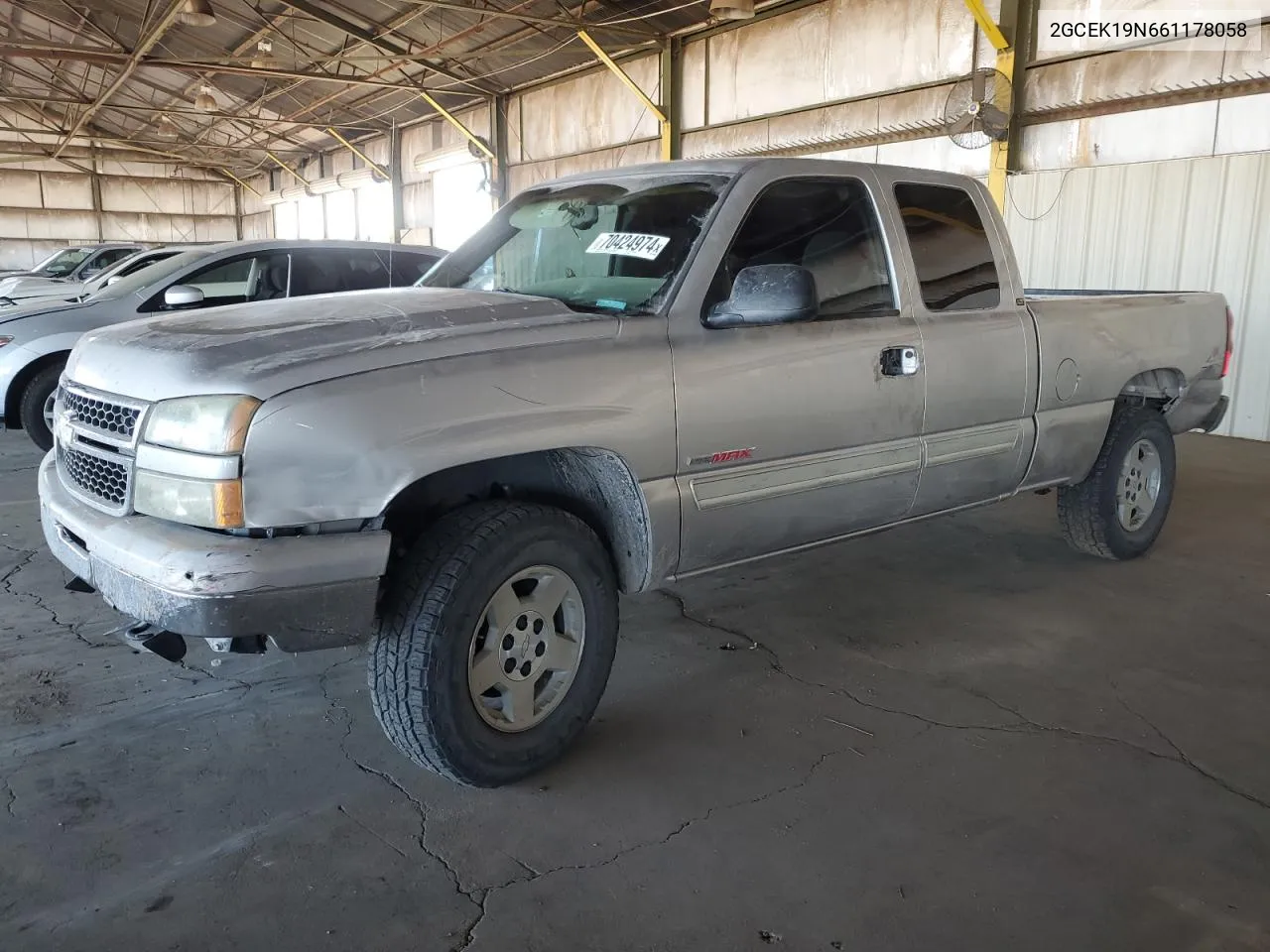 2GCEK19N661178058 2006 Chevrolet Silverado K1500