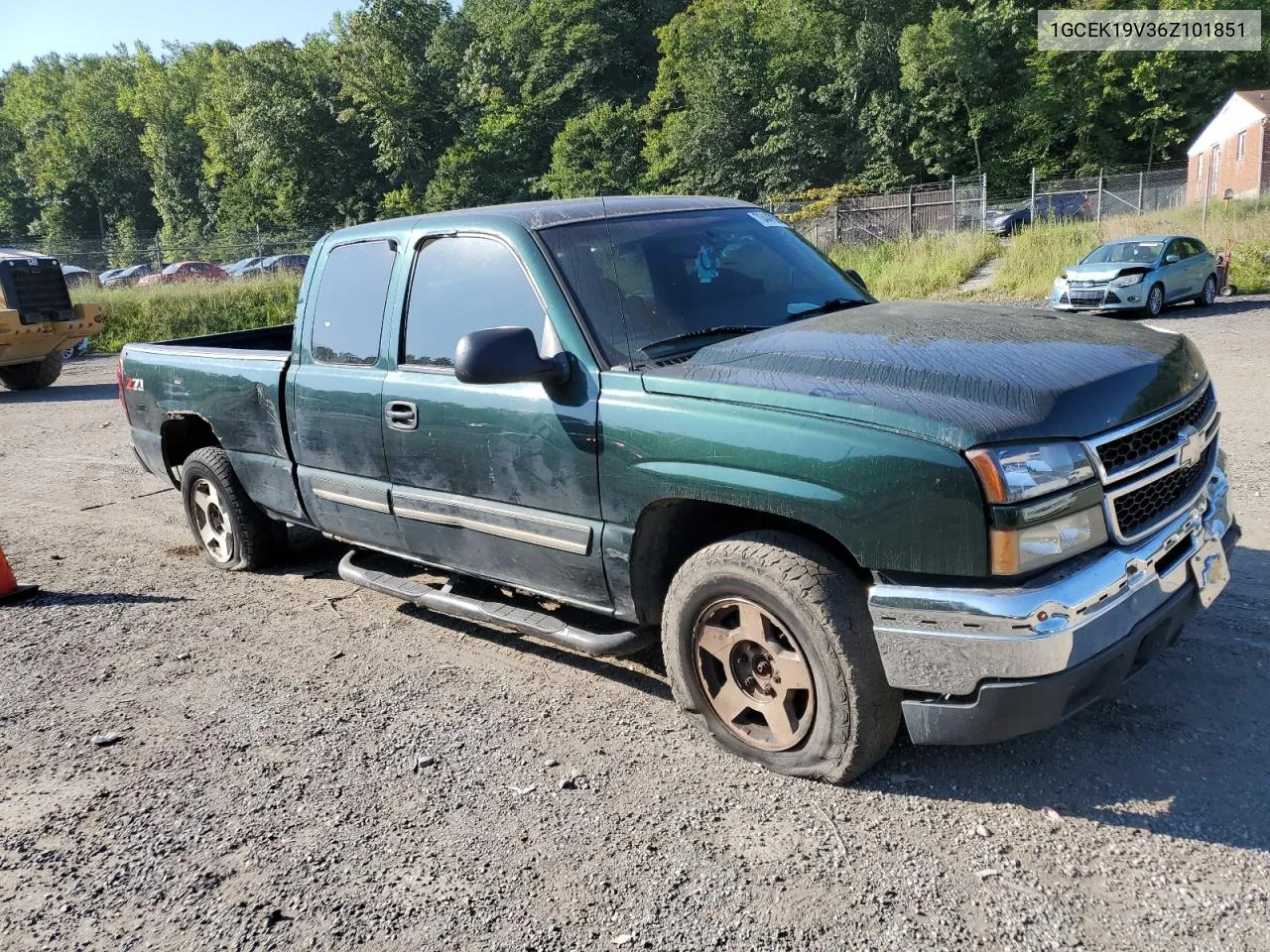 2006 Chevrolet Silverado K1500 VIN: 1GCEK19V36Z101851 Lot: 70447584