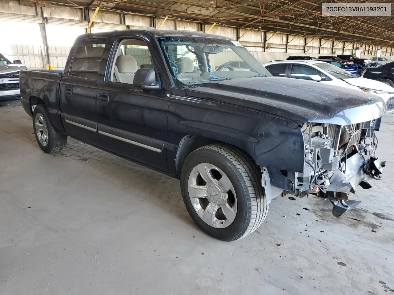 2006 Chevrolet Silverado C1500 VIN: 2GCEC13V861193201 Lot: 70474854