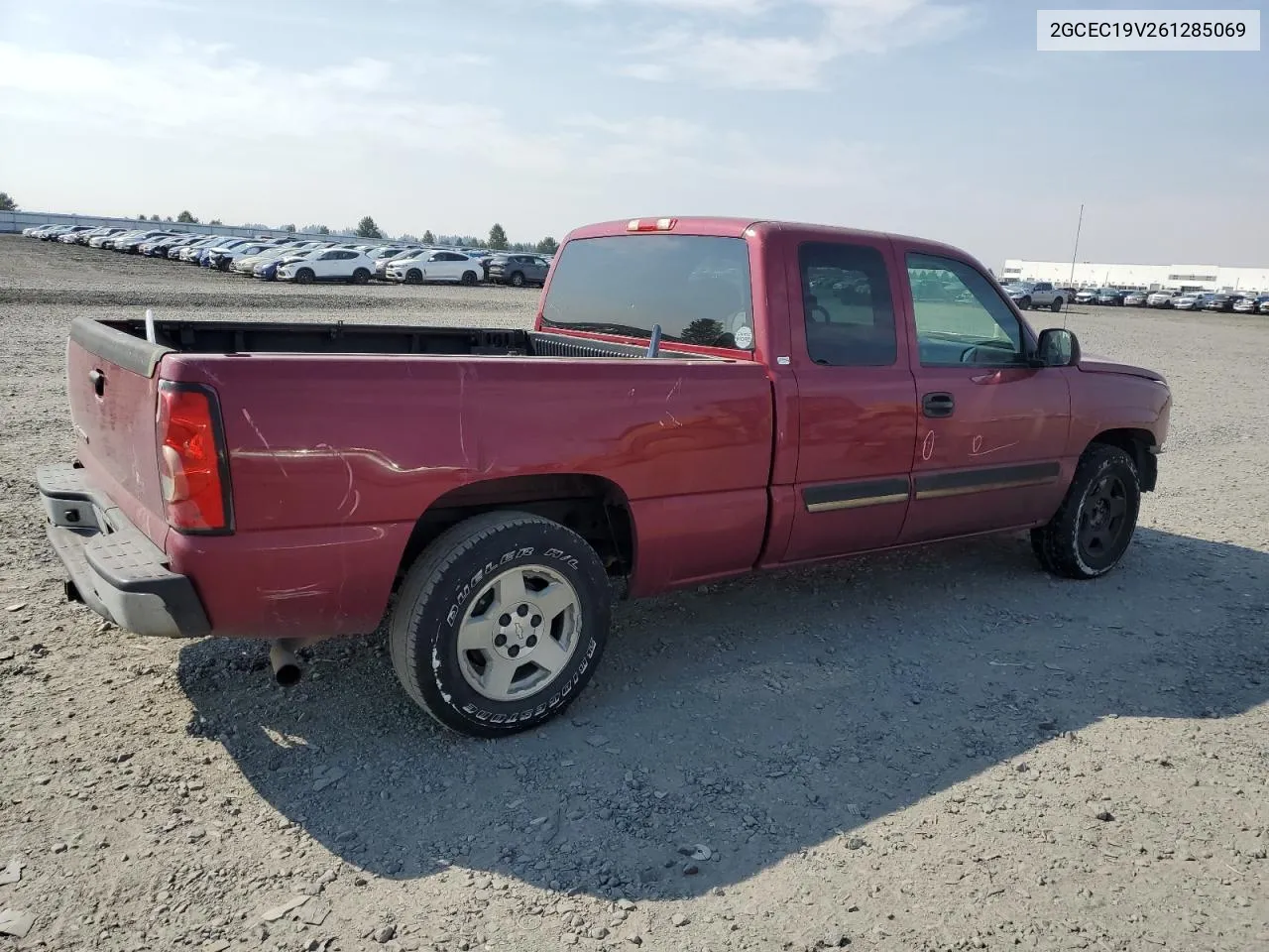 2006 Chevrolet Silverado C1500 VIN: 2GCEC19V261285069 Lot: 70532544