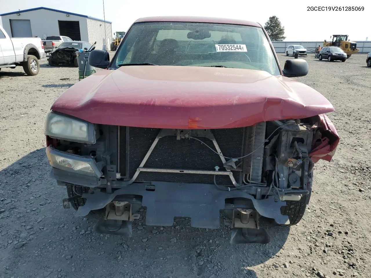 2006 Chevrolet Silverado C1500 VIN: 2GCEC19V261285069 Lot: 70532544