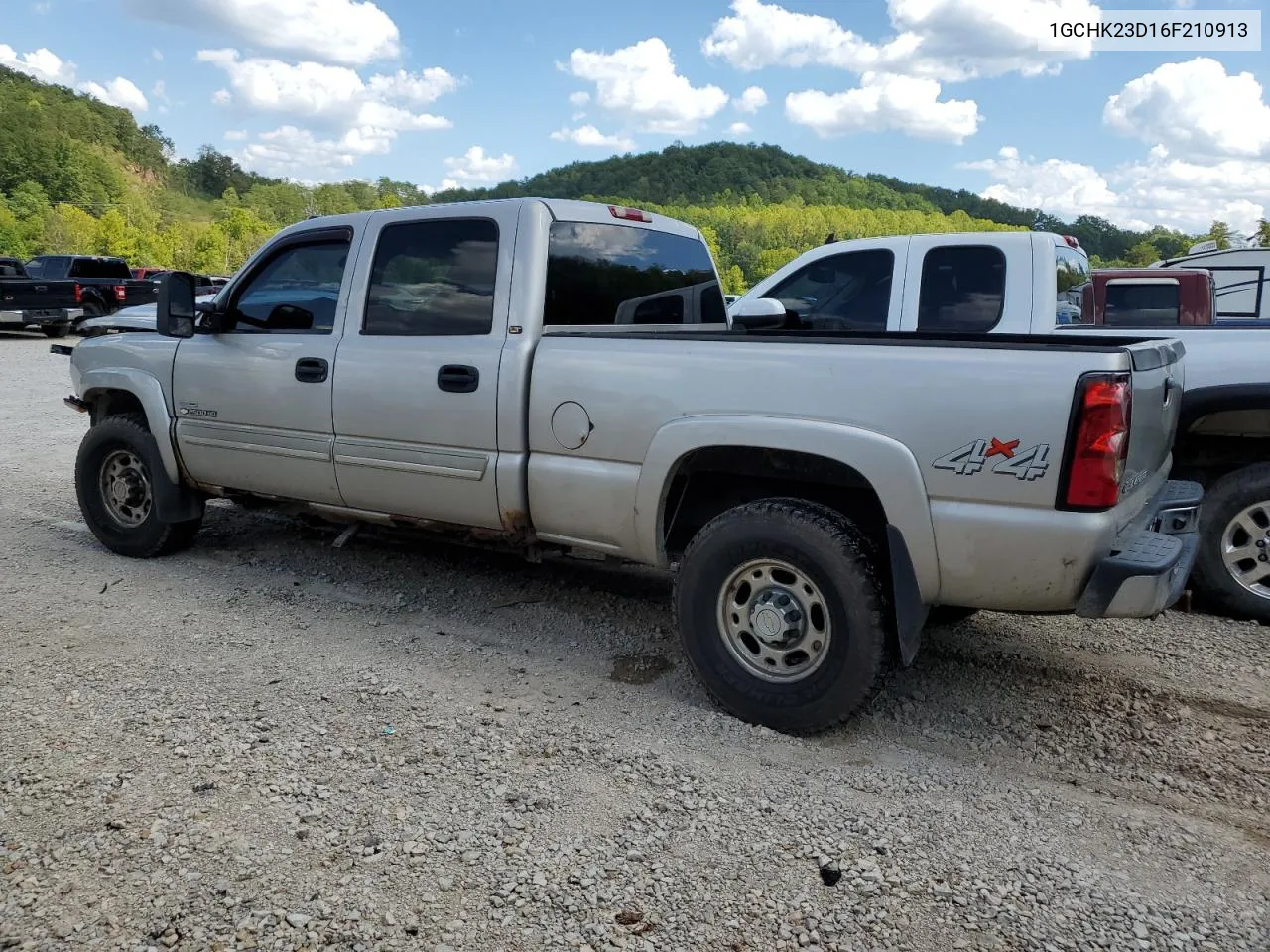 2006 Chevrolet Silverado K2500 Heavy Duty VIN: 1GCHK23D16F210913 Lot: 70589224