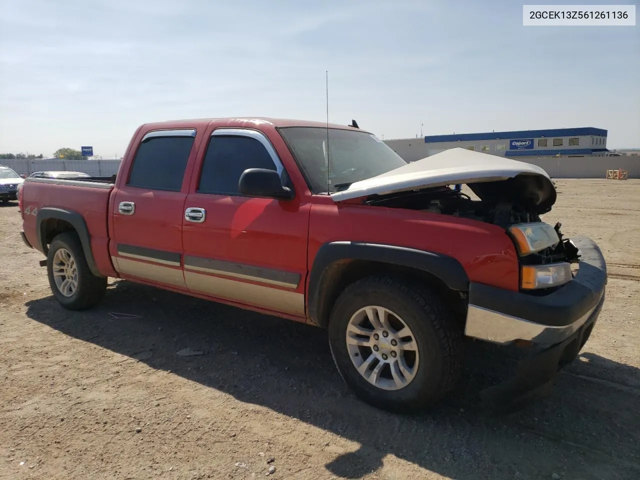 2006 Chevrolet Silverado K1500 VIN: 2GCEK13Z561261136 Lot: 70643584