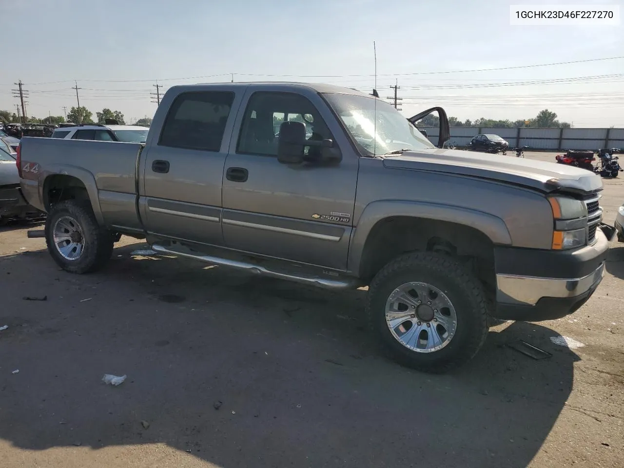 2006 Chevrolet Silverado K2500 Heavy Duty VIN: 1GCHK23D46F227270 Lot: 70803584