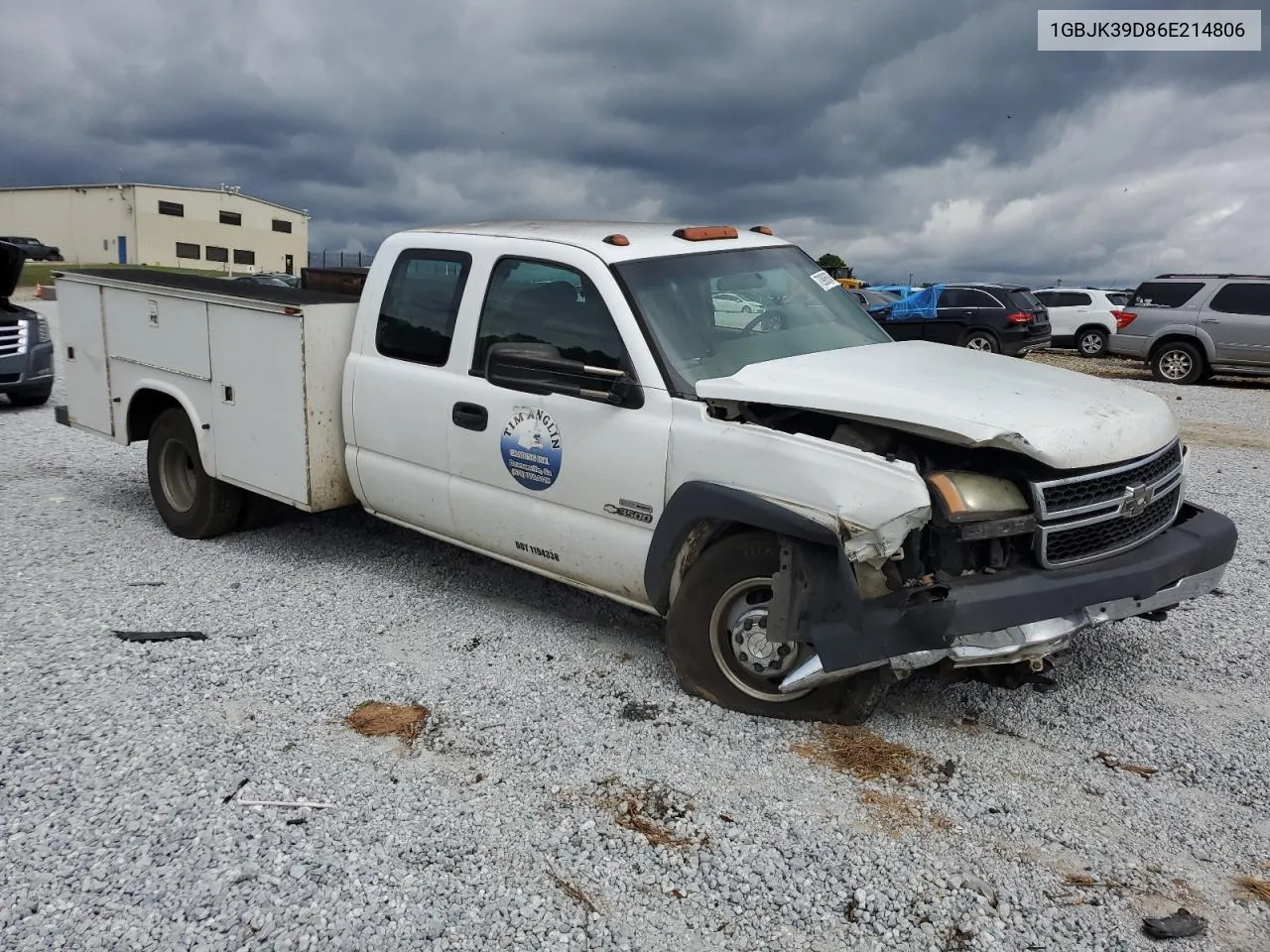 2006 Chevrolet Silverado K3500 VIN: 1GBJK39D86E214806 Lot: 70995634