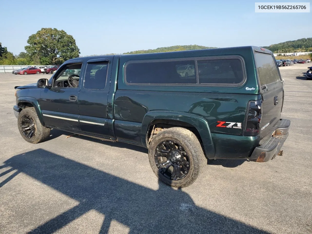 2006 Chevrolet Silverado K1500 VIN: 1GCEK19B56Z265706 Lot: 71020914