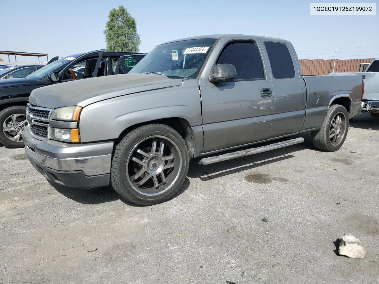 2006 Chevrolet Silverado C1500 VIN: 1GCEC19T26Z199072 Lot: 71043424