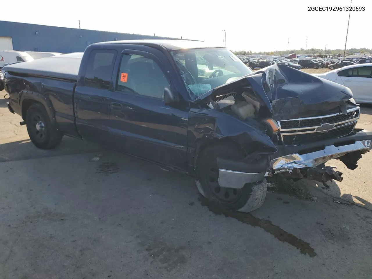 2006 Chevrolet Silverado C1500 VIN: 2GCEC19Z961320693 Lot: 71088254