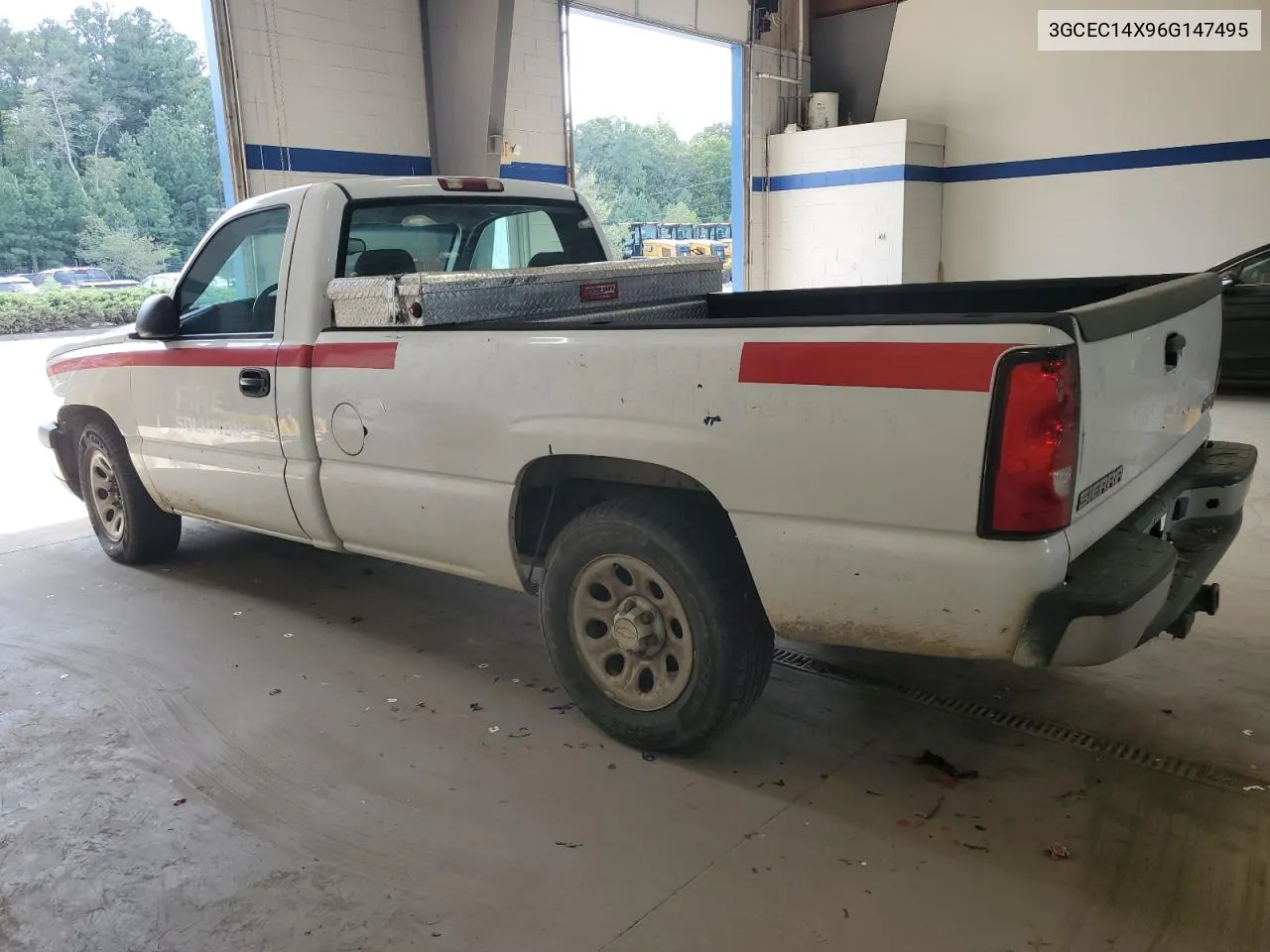 2006 Chevrolet Silverado C1500 VIN: 3GCEC14X96G147495 Lot: 71105164