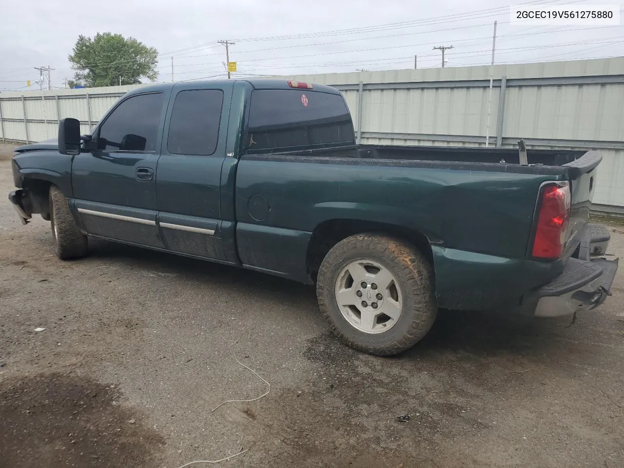 2006 Chevrolet Silverado C1500 VIN: 2GCEC19V561275880 Lot: 71253384