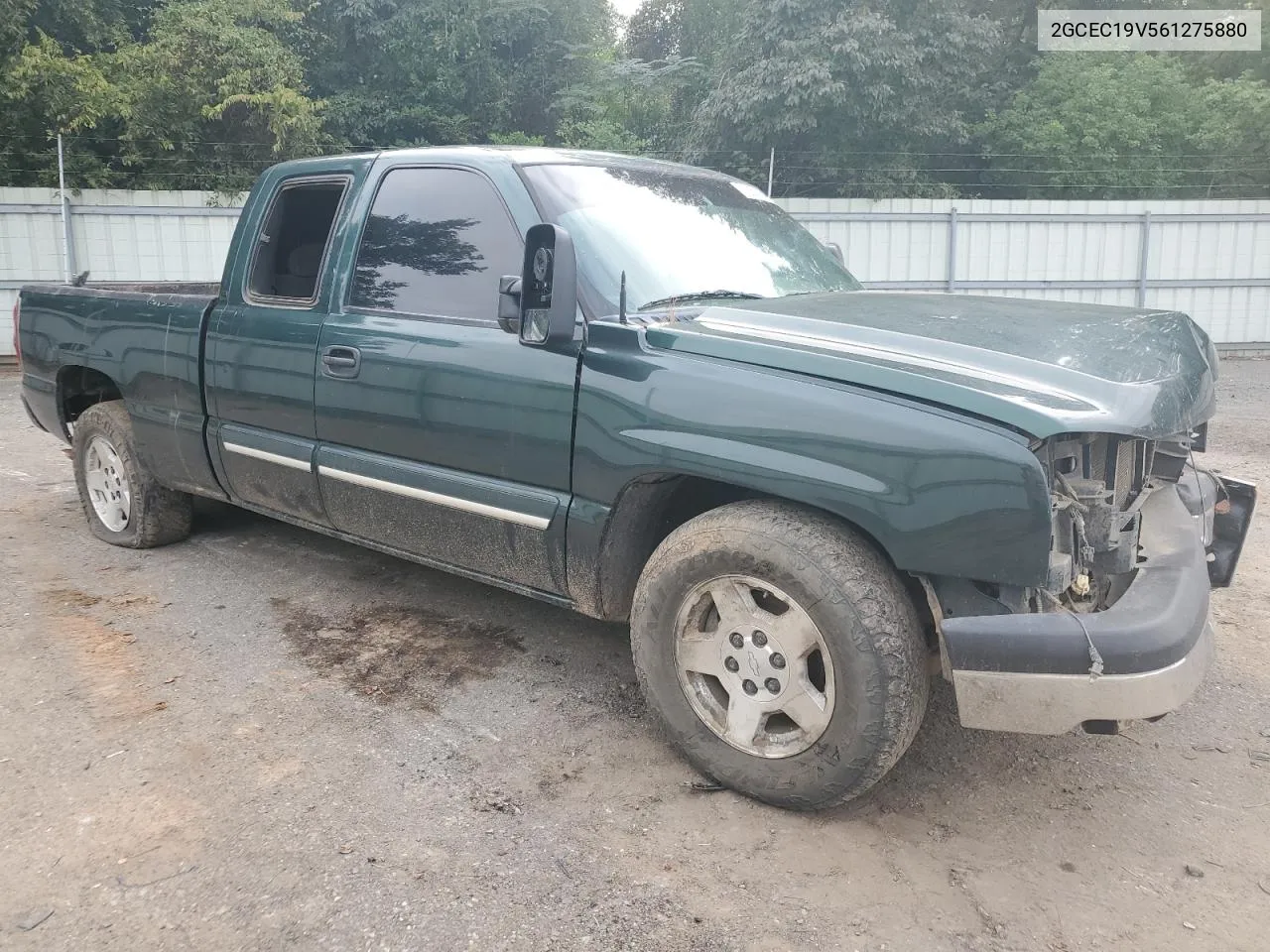 2006 Chevrolet Silverado C1500 VIN: 2GCEC19V561275880 Lot: 71253384