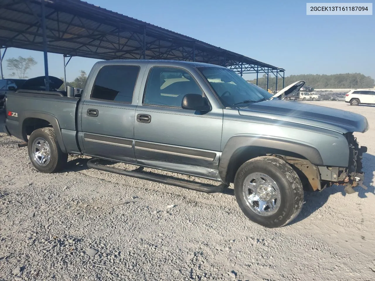 2006 Chevrolet Silverado K1500 VIN: 2GCEK13T161187094 Lot: 71353314