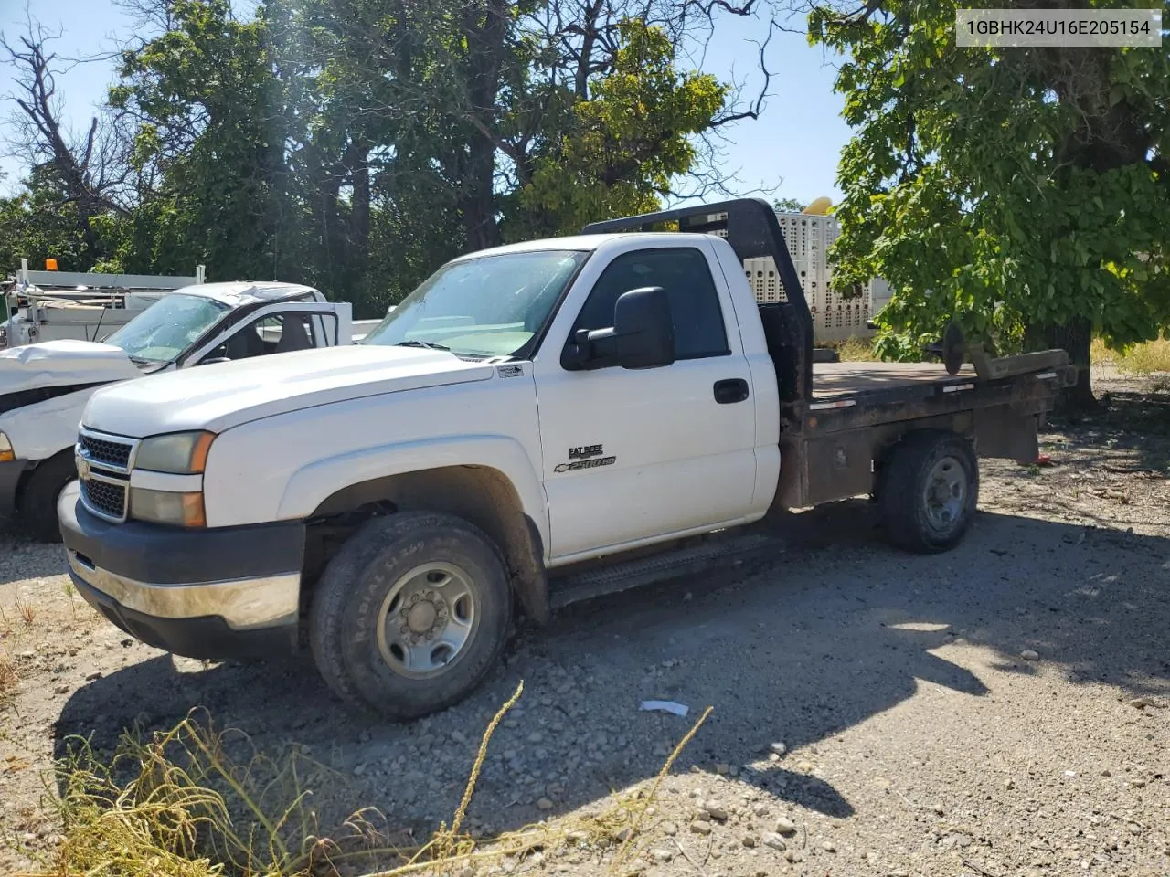 1GBHK24U16E205154 2006 Chevrolet Silverado K2500 Heavy Duty