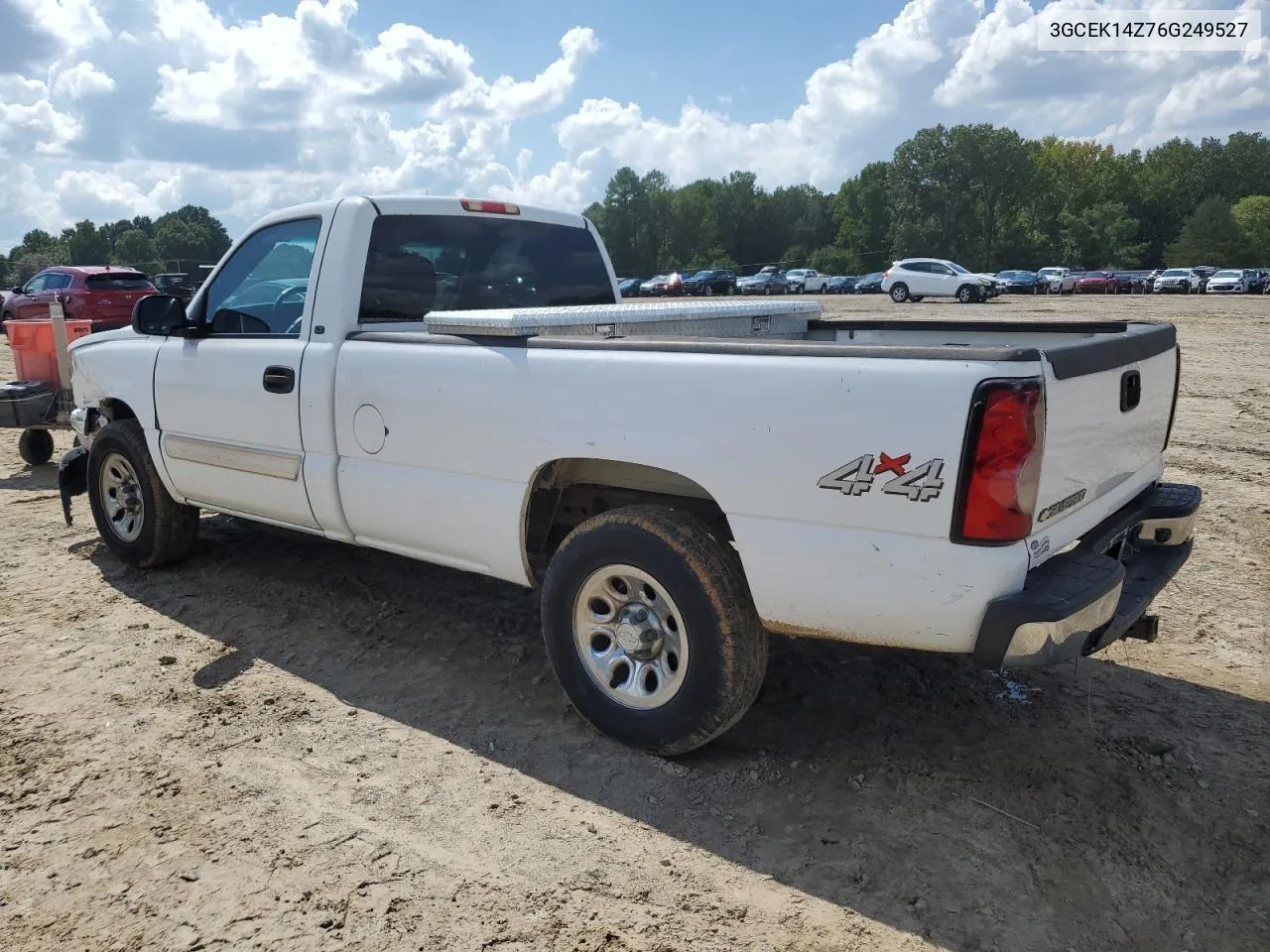 2006 Chevrolet Silverado K1500 VIN: 3GCEK14Z76G249527 Lot: 71626724