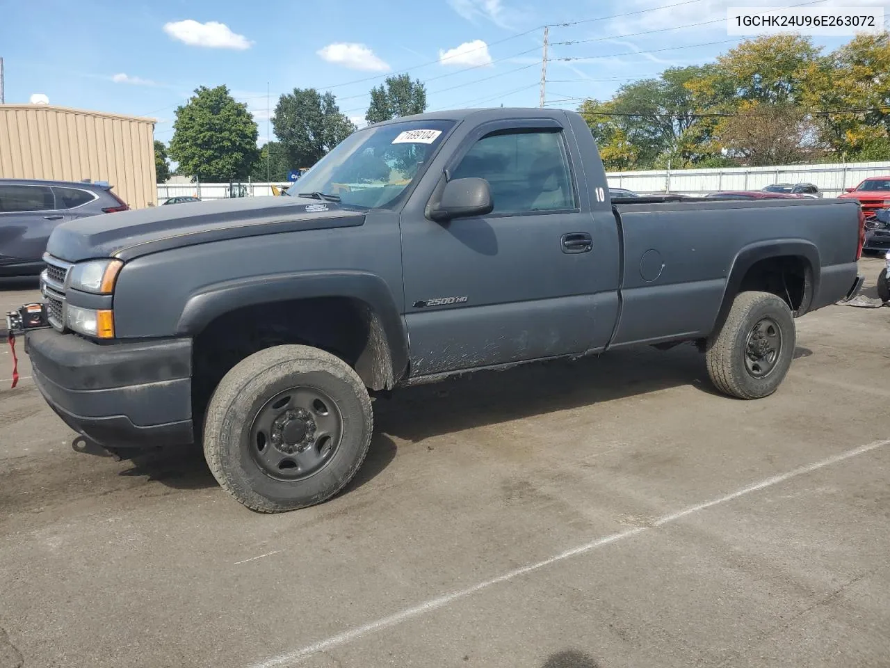 2006 Chevrolet Silverado K2500 Heavy Duty VIN: 1GCHK24U96E263072 Lot: 71699104