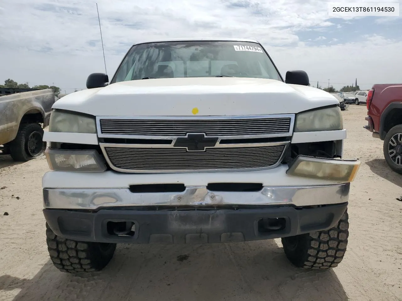 2006 Chevrolet Silverado K1500 VIN: 2GCEK13T861194530 Lot: 71744794