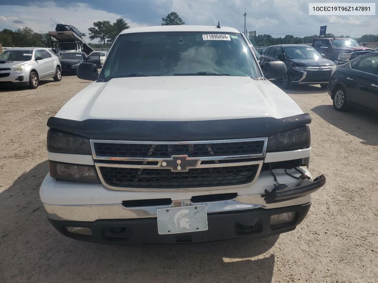 2006 Chevrolet Silverado C1500 VIN: 1GCEC19T96Z147891 Lot: 71890494