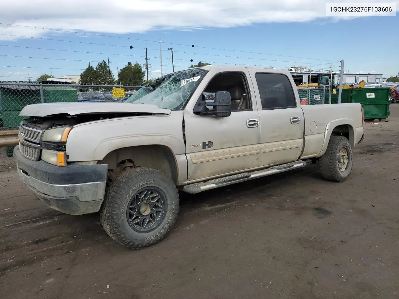 2006 Chevrolet Silverado K2500 Heavy Duty VIN: 1GCHK23276F103606 Lot: 71960354