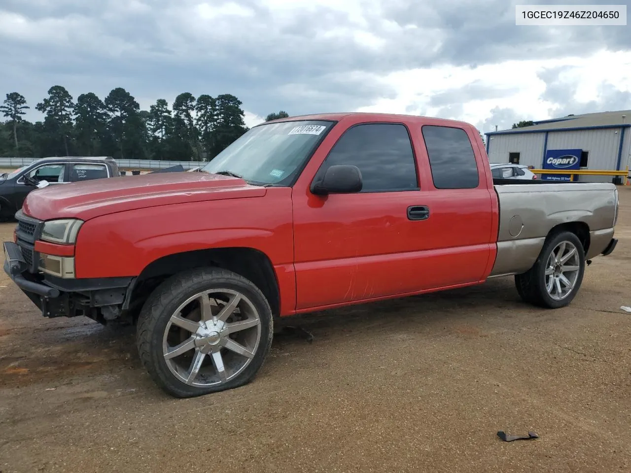 2006 Chevrolet Silverado C1500 VIN: 1GCEC19Z46Z204650 Lot: 72016674