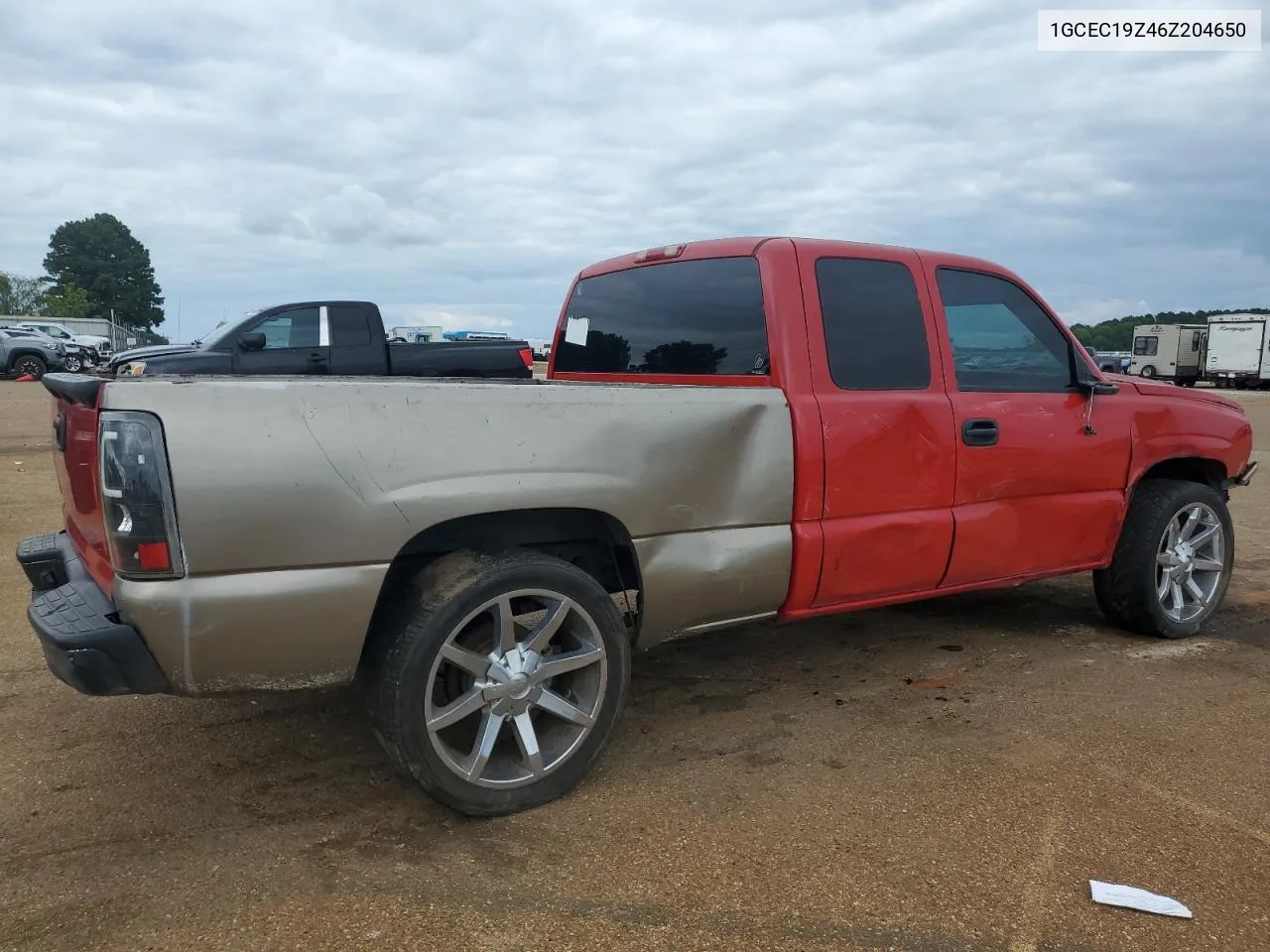 2006 Chevrolet Silverado C1500 VIN: 1GCEC19Z46Z204650 Lot: 72016674