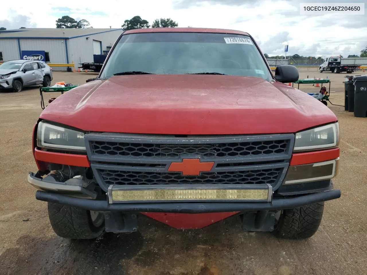 2006 Chevrolet Silverado C1500 VIN: 1GCEC19Z46Z204650 Lot: 72016674